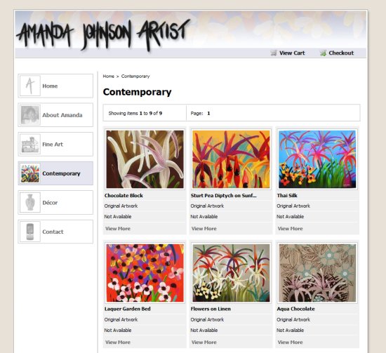 Amanda Johnson Artist Contemporary Art