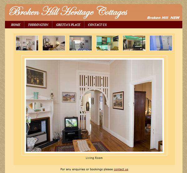 Broken Hill Heritage Cottages Cottage Tour