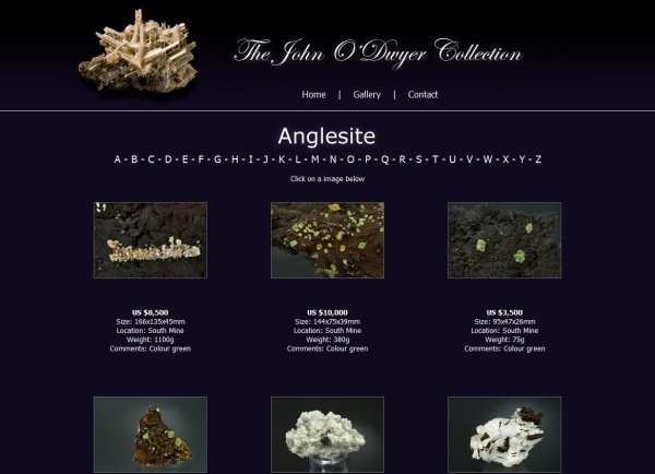 The John O&rsquo;Dwyer Collection Gallery Page